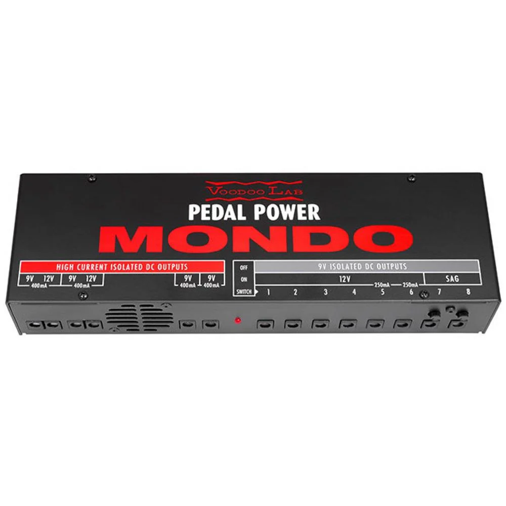 Voodoo Lab Pedal Power Mondo Large-Scale Isolated Power for High-Current Digital & 9 Volt