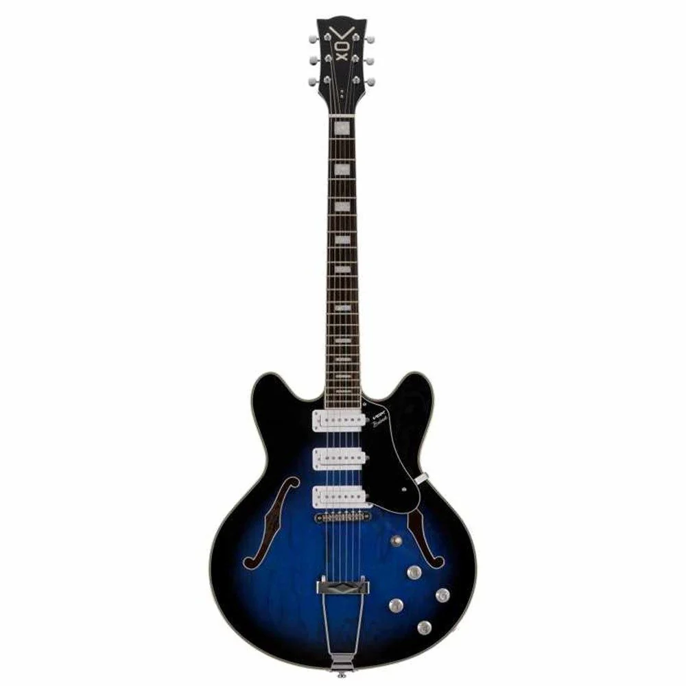Vox Bobcat S66 Electric Guitar w/ Hardshell Case (Sapphire Blue)