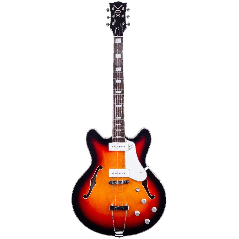 Vox Bobcat V90 Electric Guitar w/ Hardshell Case (Sunburst)