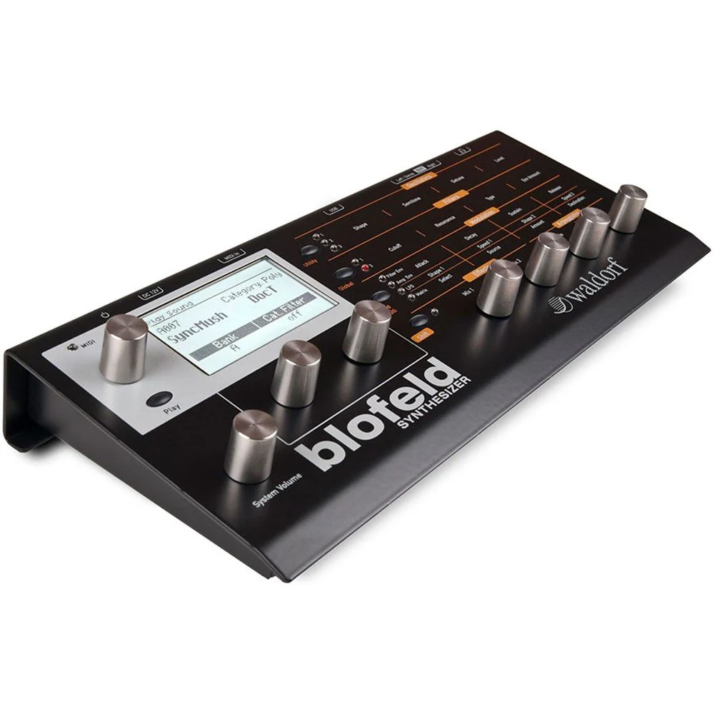Waldorf Blofeld Desktop Synthesizer (Black)