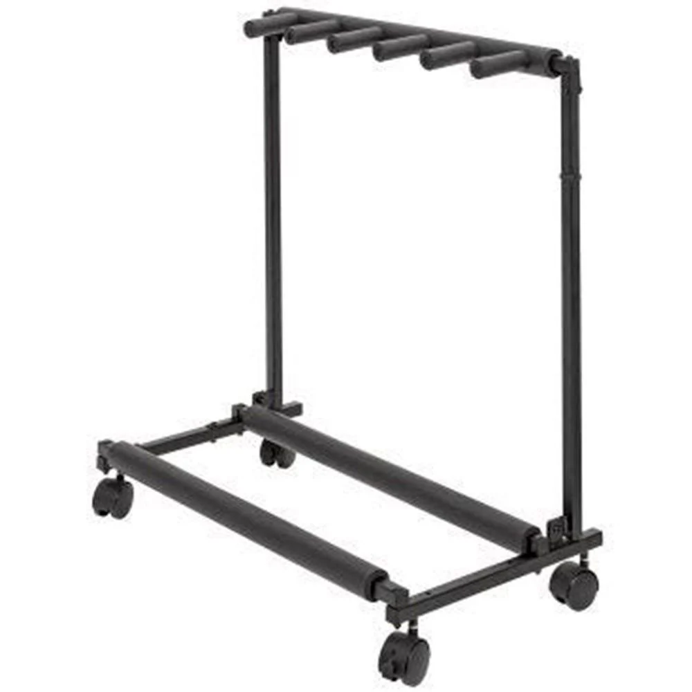 Xtreme GS805W 5 Guitar Multi Stand w/ Wheels