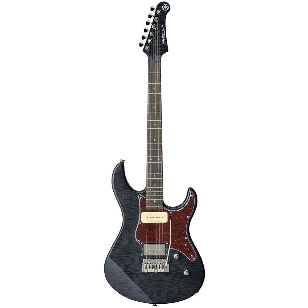Yamaha PAC611VFM Pacifica Electric Guitar (Translucent Black)