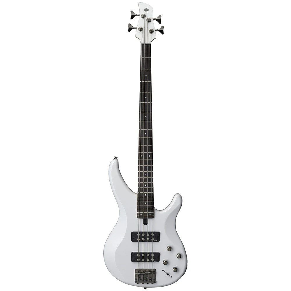 Yamaha TRBX304 TRBX Series Bass Guitar (White