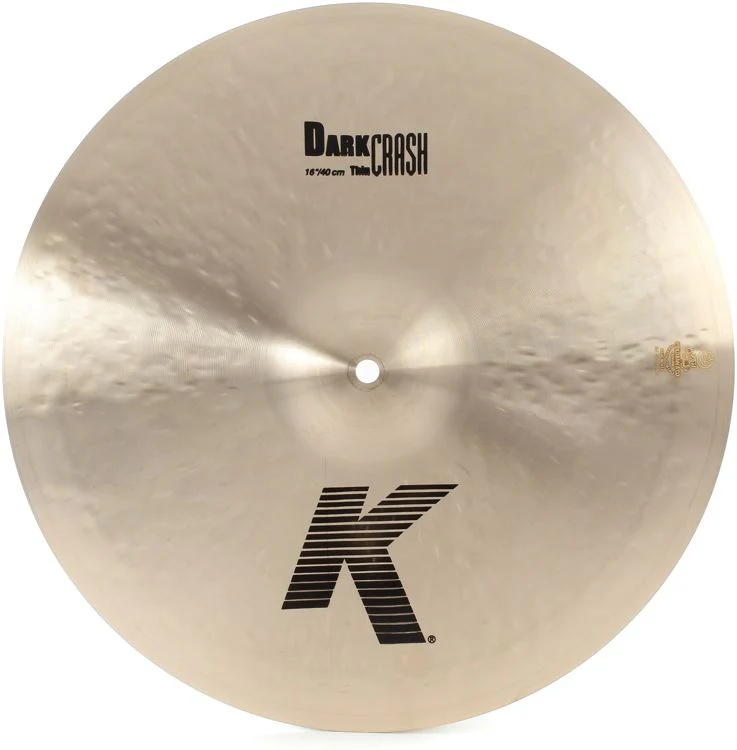 Zildjian K 16" Dark Thin Crash Cymbal