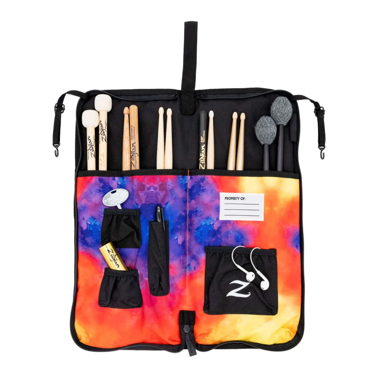 Zildjian Student Backpack w/ Detachable Stick Bag (Orange Burst)